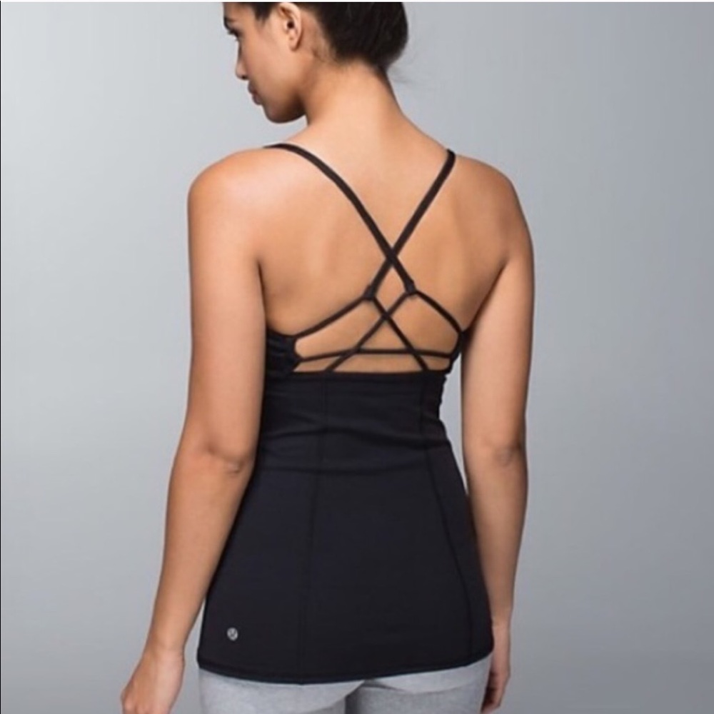 SOLD-Lululemon dancing warrior tank